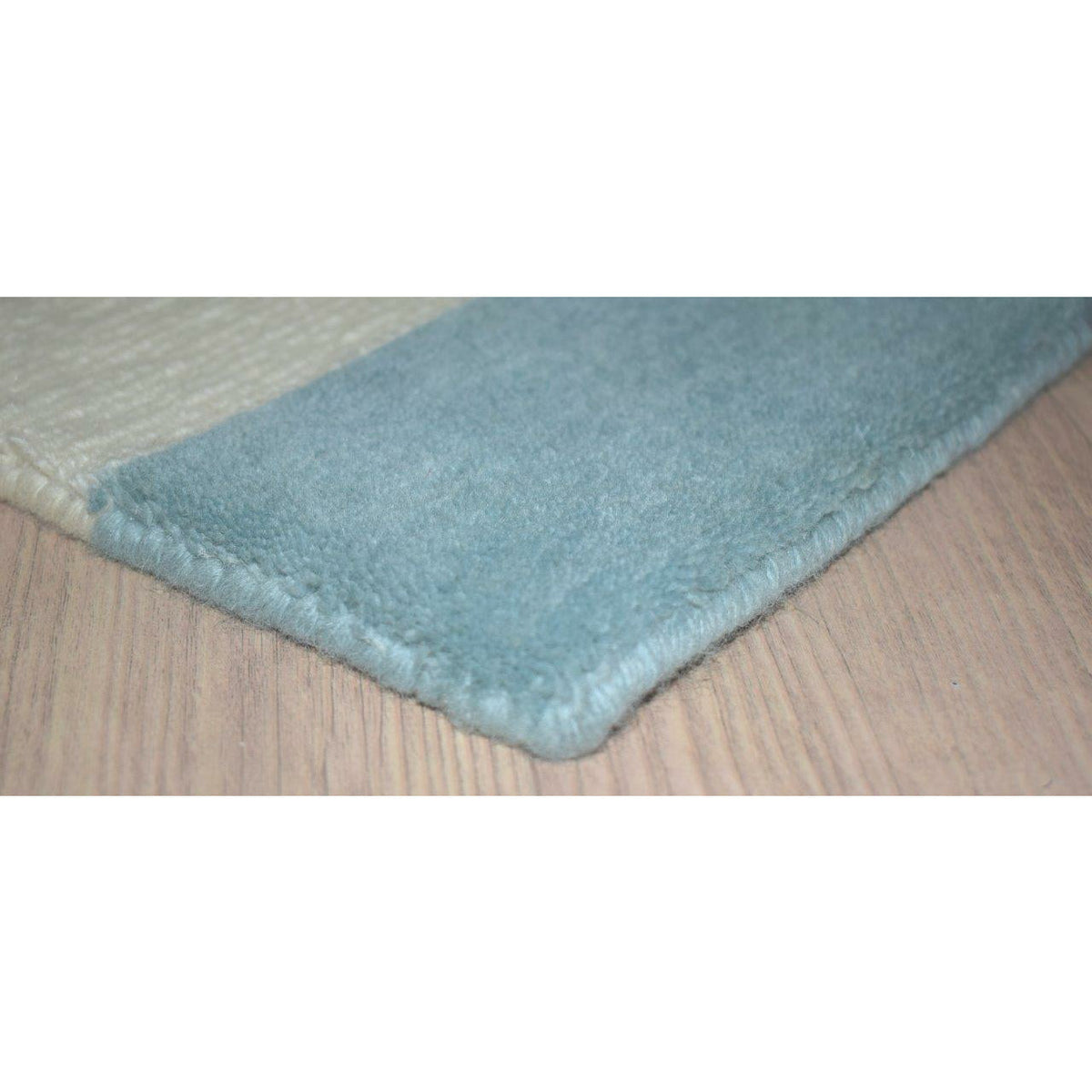 Bermuda Tibetan Handknotted Teal 2'x3' SAMPLE Rugs Organic Weave Shop 
