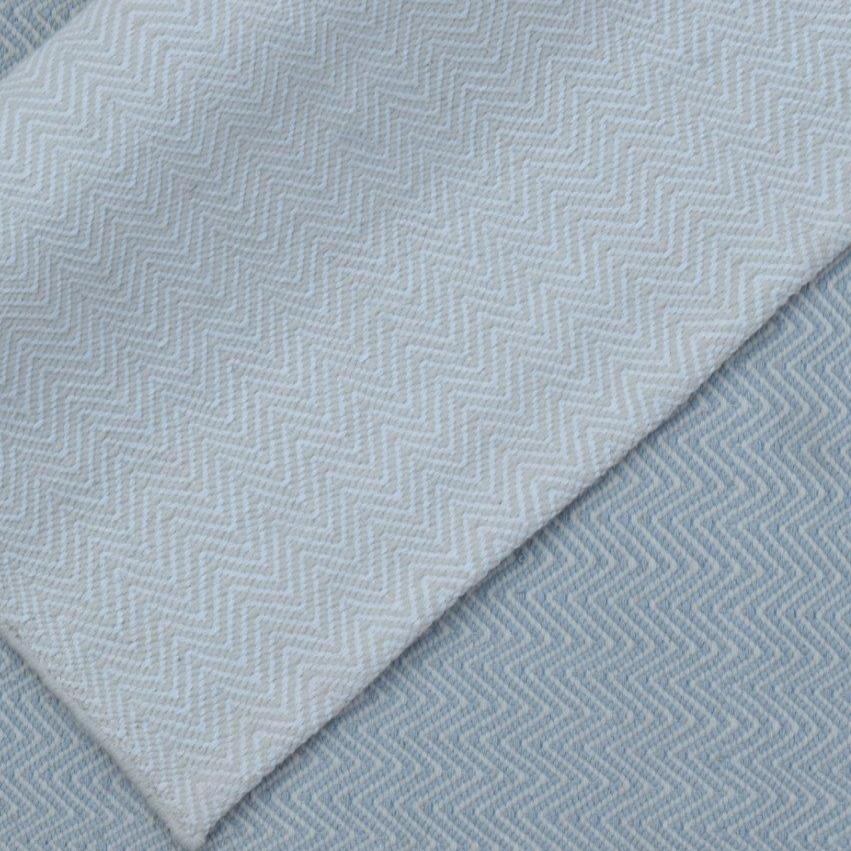 Herringbone SAMPLE samples Organic Weave Shop 12" x 12" SAMPLE ivory 