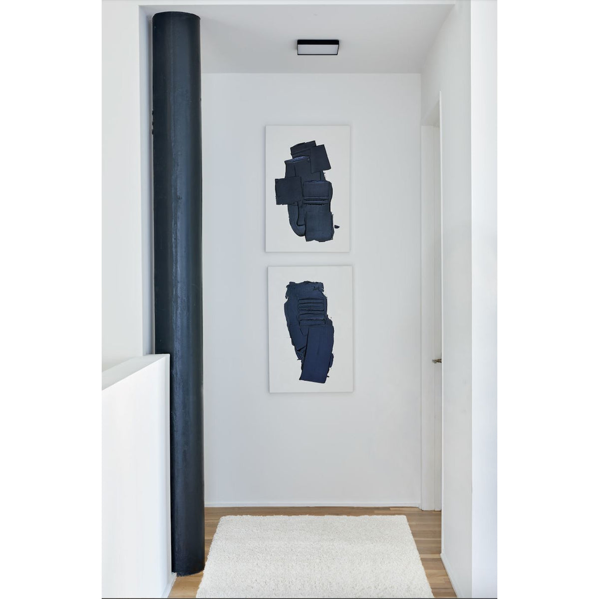 Signature Ivory Cotton Shag handtufted cotton Organic Weave Shop 