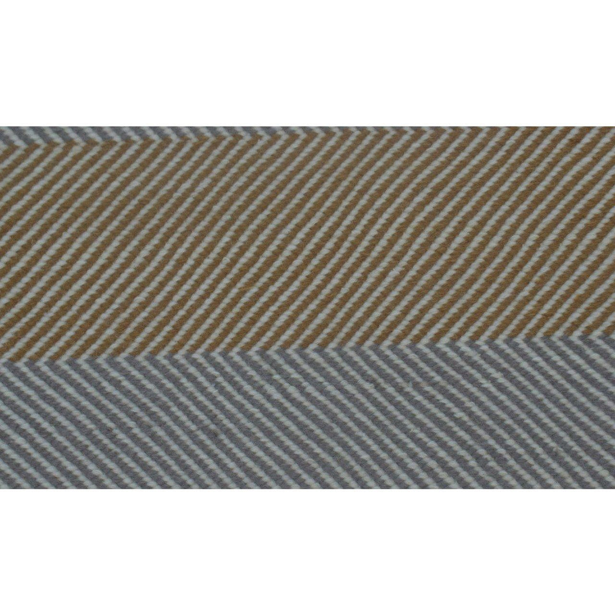 Barcelona Grey/Terracotta wool flatweave Organic Weave Shop 