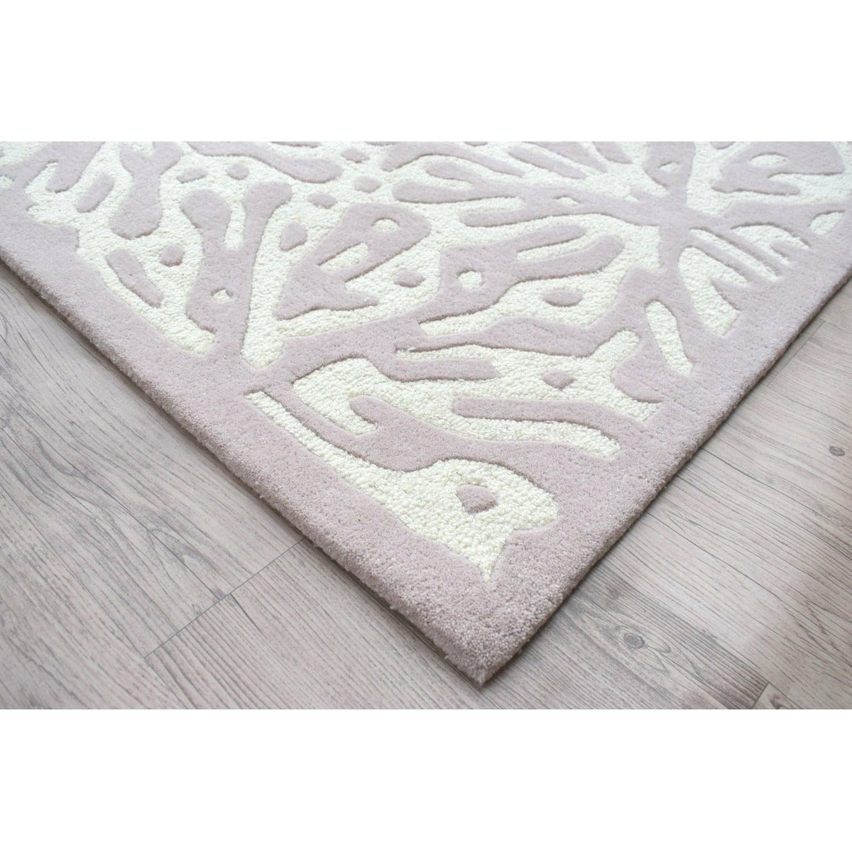 Quinn Pink Wool Rug handtufted wool Organic Weave Shop 2&#39;9&#39;&#39; x 10&#39; Pink 
