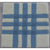 Aspen Plaid Wool Rug Blue SAMPLE samples Organic Weave Shop 