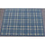 Aspen Plaid Wool Rug Blue SAMPLE samples Organic Weave Shop 