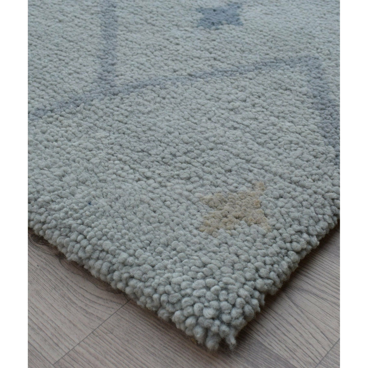 Arianna Moroccan Shag Wool Rug handknotted tibetan 60 knot Organic Weave Shop 2&#39;9&#39;&#39; x 10&#39; Runner Multi 