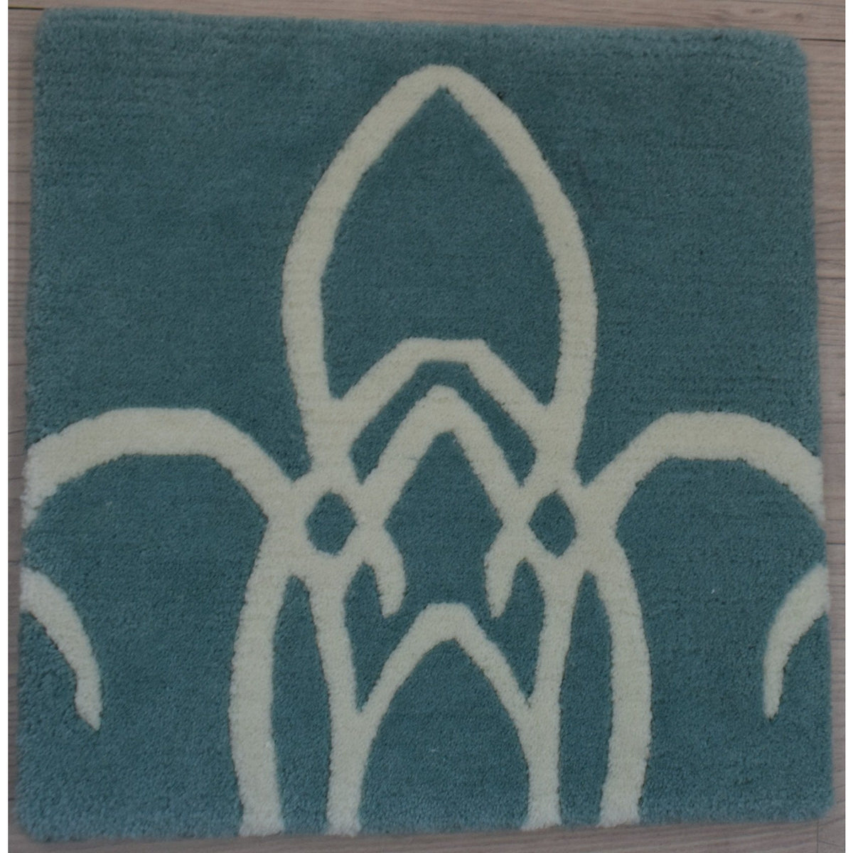 Take a Chance on Me Aqua SAMPLE samples Organic Weave Shop 12&quot;x12&quot; SAMPLE Aqua 