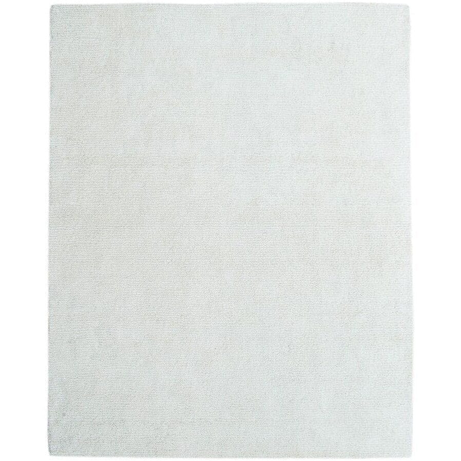 Seersucker Shag Handknotted Ivory handknotted tibetan 60 knot Organic Weave Shop 