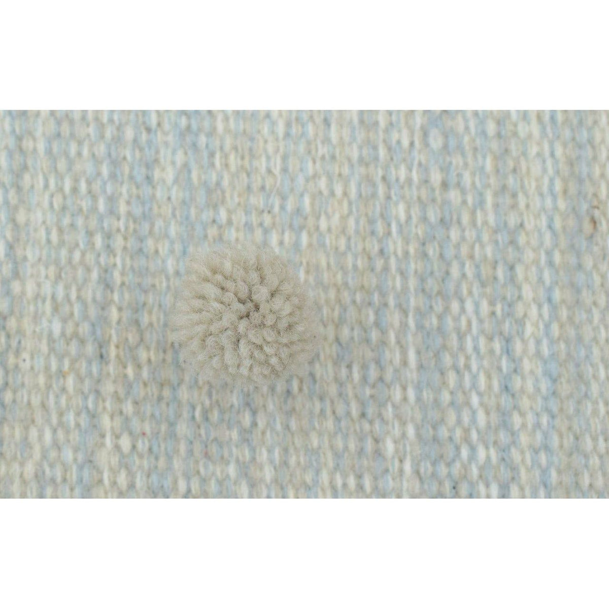 Anderson Wool Flatweave Taupe/Blue wool flatweave Organic Weave Shop 