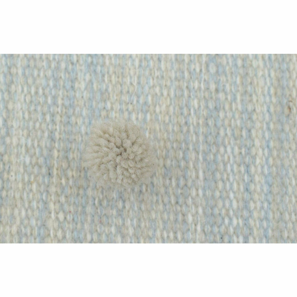 Anderson Wool Flatweave Taupe/Blue SAMPLE wool flatweave Organic Weave Shop 