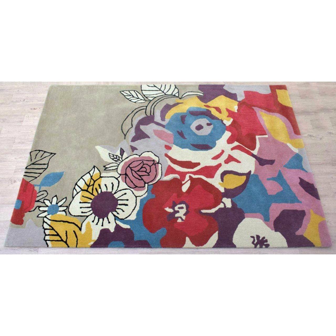 Blossom Wool handtufted wool Organic Weave Shop 