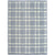 Aspen Plaid Wool Rug Blue SAMPLE samples Organic Weave Shop 