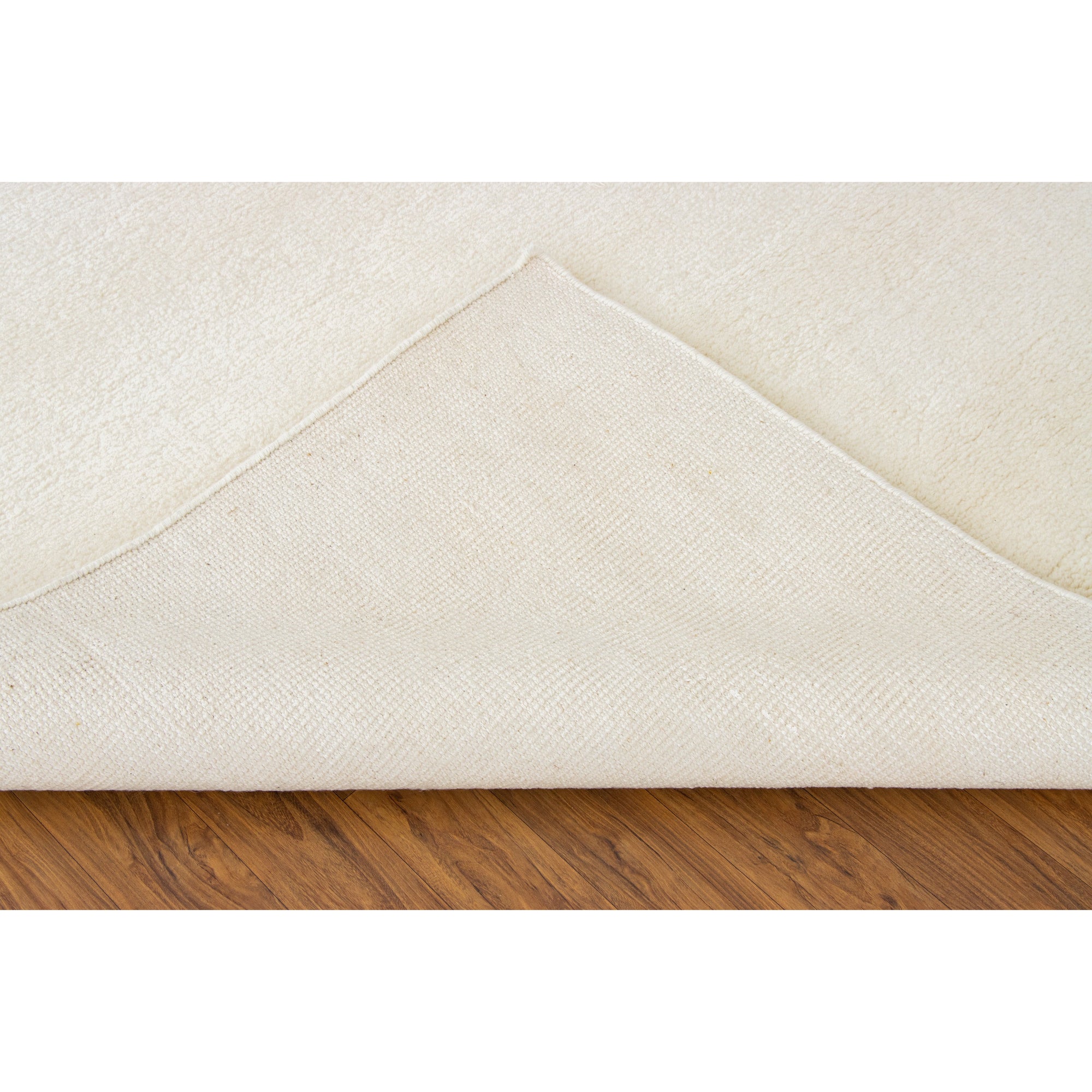 Germaine Ivory Wool Handknotted SAMPLE Organic Weave Shop 
