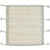 Taylor Ivory/Grey Border Wool Handknotted with Shag Pile SAMPLE Rugs Organic Weave Shop 18"x18" Ivory/Grey 