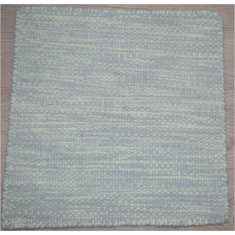 Signature Luxury Wool Flatweave Grey SAMPLE samples Organic Weave Shop 12&quot;x12&quot; Grey/Gray 