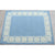 Worth Ave Wool Rug Blue 5'x7' handtufted wool Organic Weave Shop 