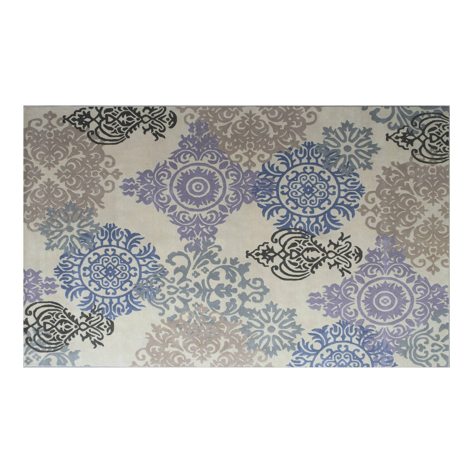 Jaipur Multi handtufted wool Organic Weave Shop 