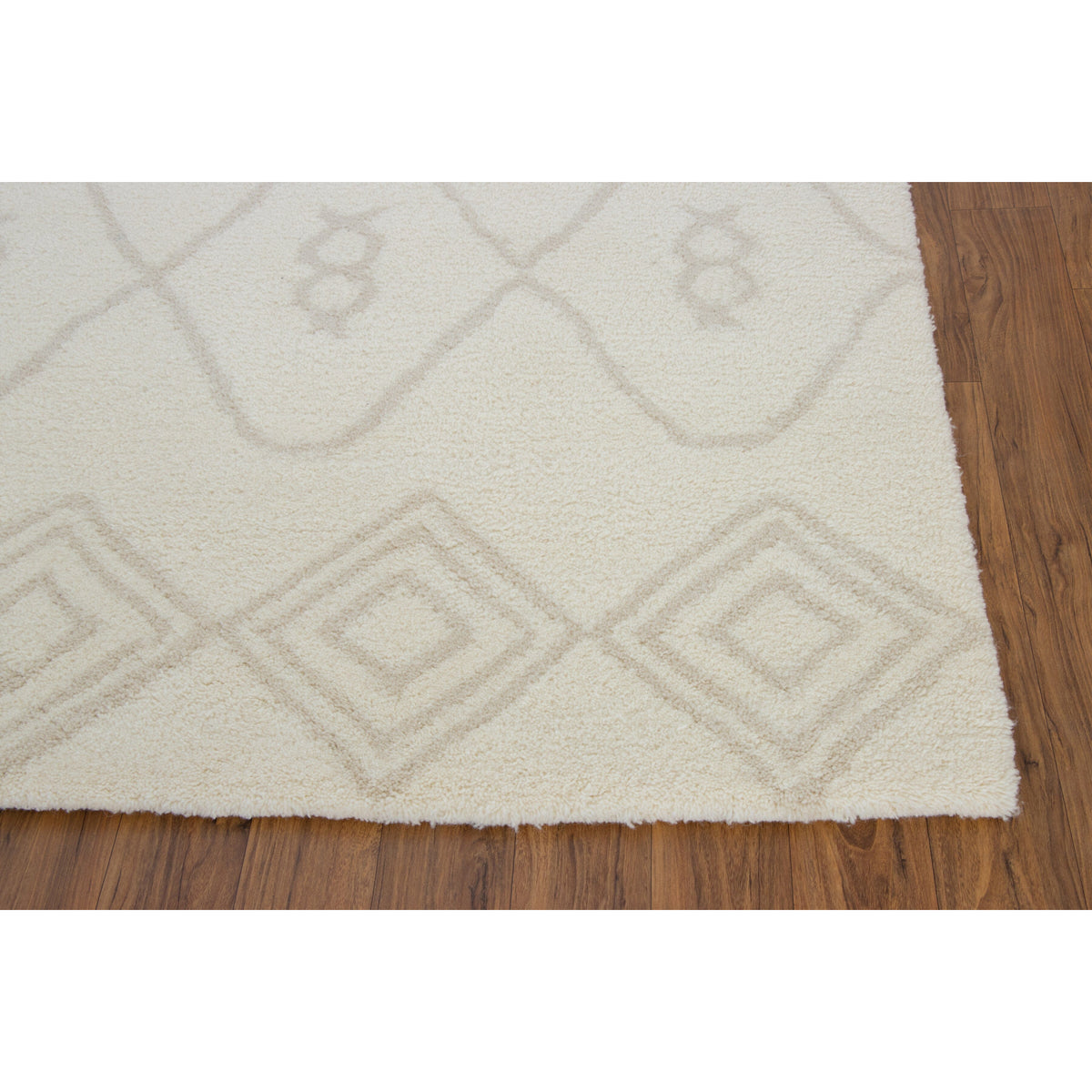 Rebel Fantasy Wool + Cotton Shag Sand handtufted wool + cotton shag Organic Weave Shop 