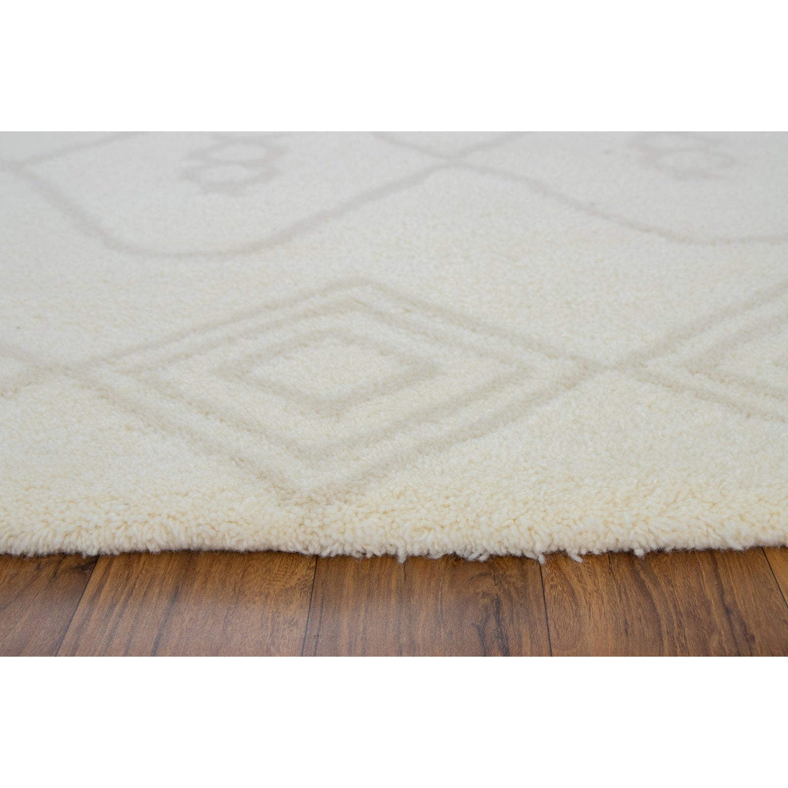 Rebel Fantasy Wool + Cotton Shag Sand handtufted wool + cotton shag Organic Weave Shop 