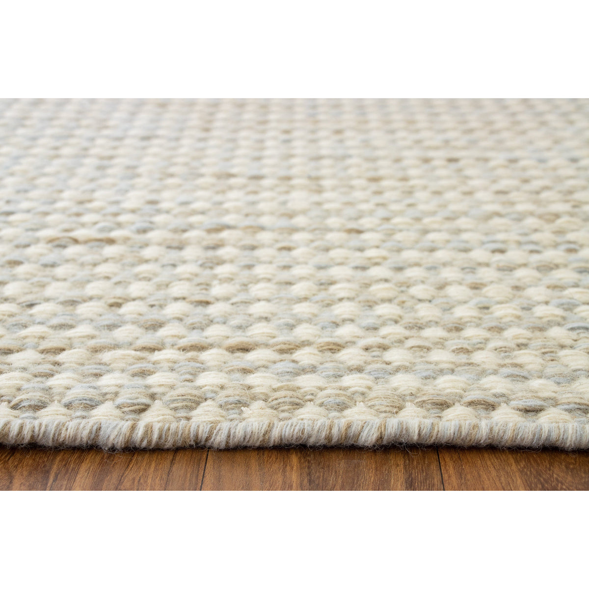 Whitney Taupe Wool Flatweave wool flatweave Organic Weave Shop 