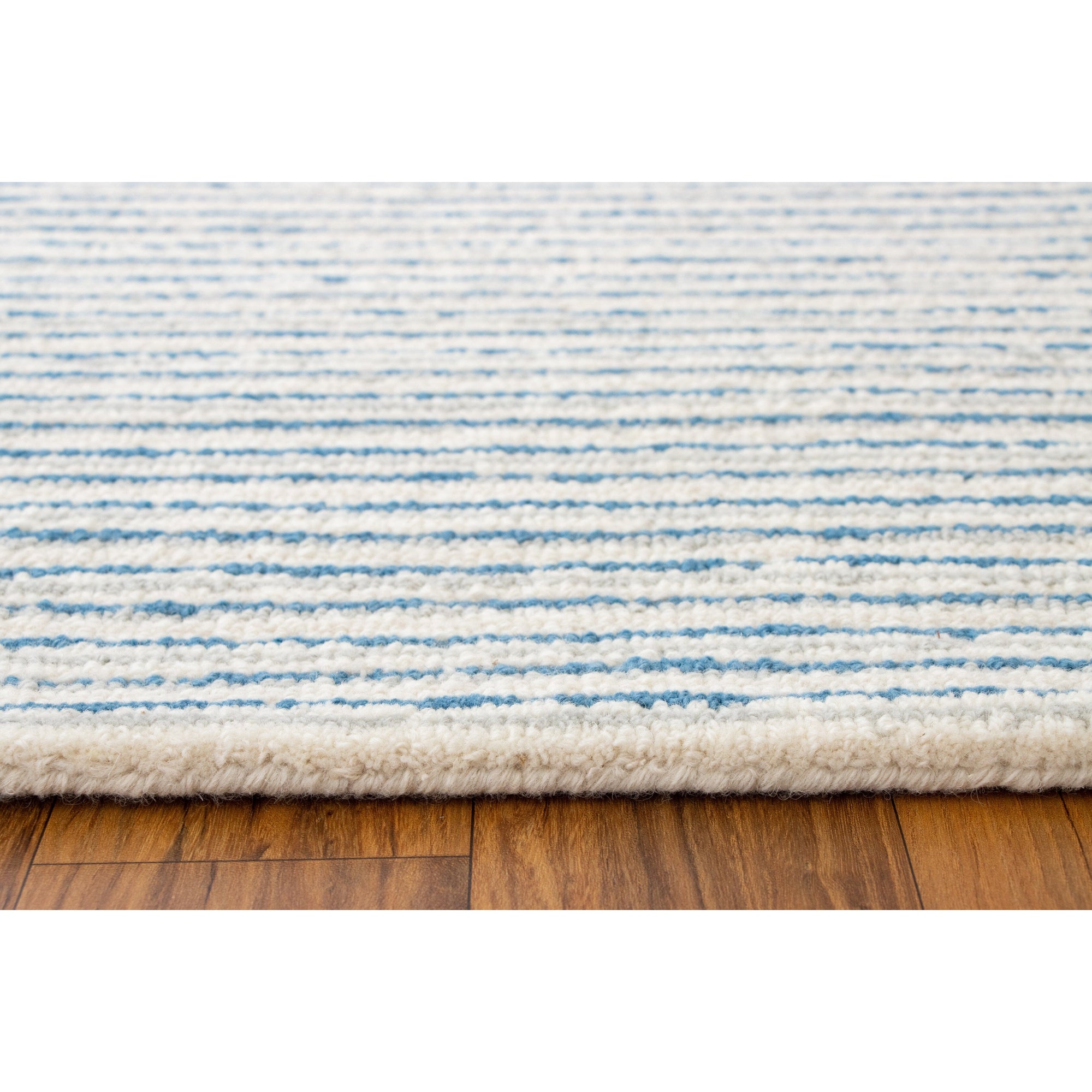 Rowan Multi Stripe Wool handtufted wool Organic Weave Shop 