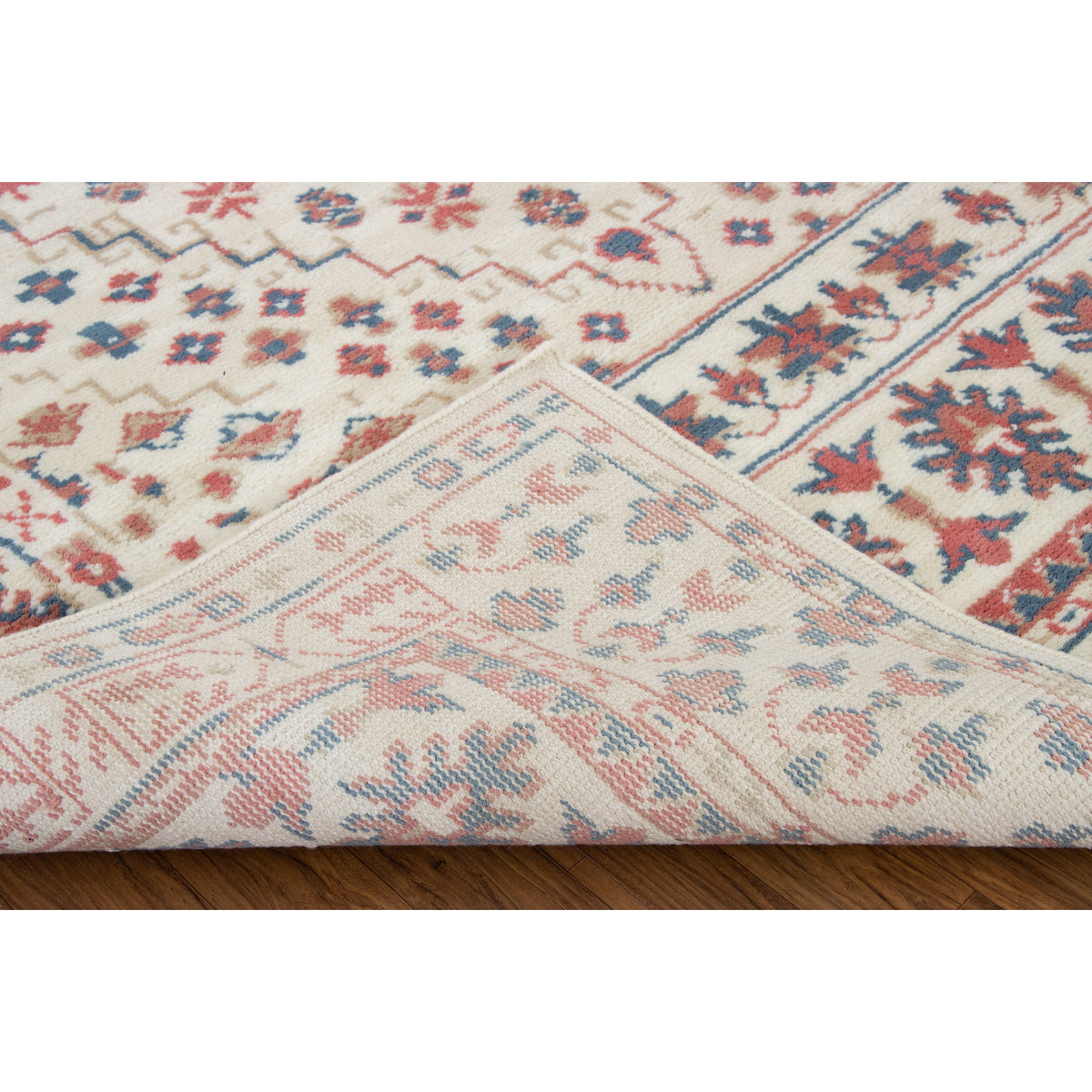 Lily Handknotted Pink 7&#39;x12&#39; handknotted tibetan 60 knot Organic Weave Shop 