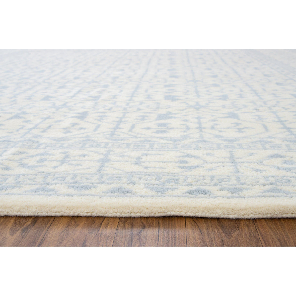 Middleton Blue Handknotted SAMPLE handknotted tibetan 60 knot Organic Weave Shop 