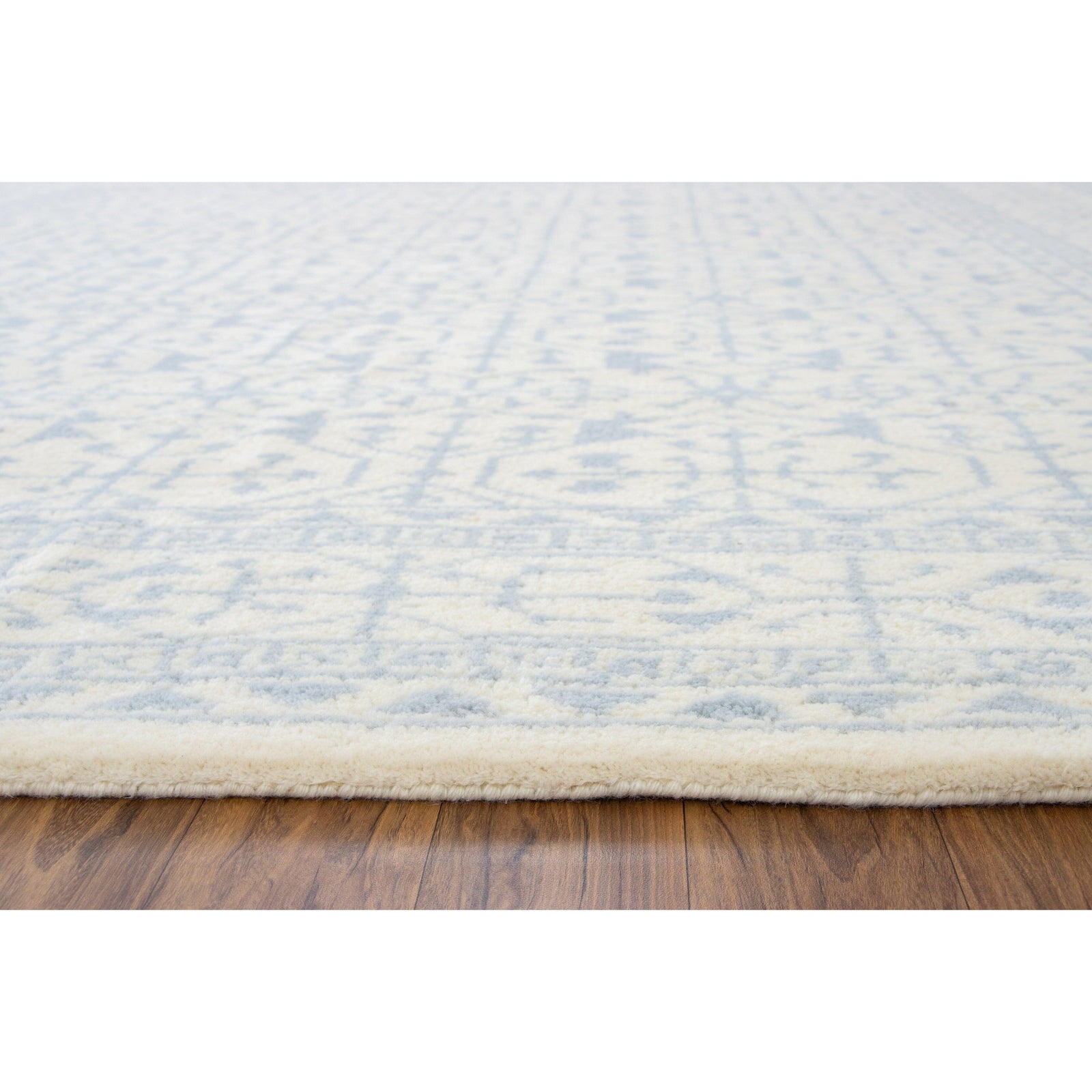 Middleton Blue Handknotted SAMPLE handknotted tibetan 60 knot Organic Weave Shop 