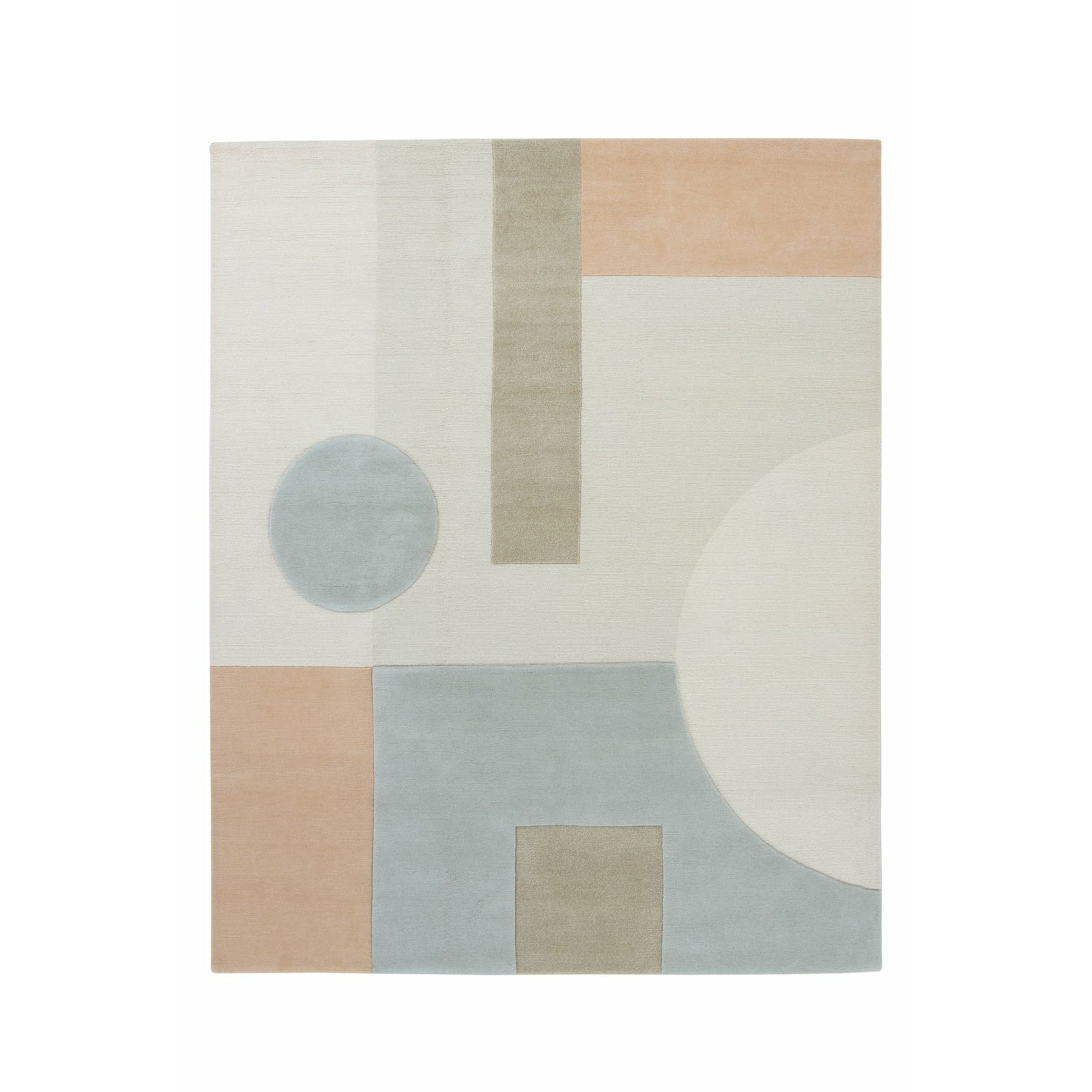 Bermuda Tibetan Handknotted Pink handknotted tibetan 60 knot Organic Weave Shop 6'x9' 