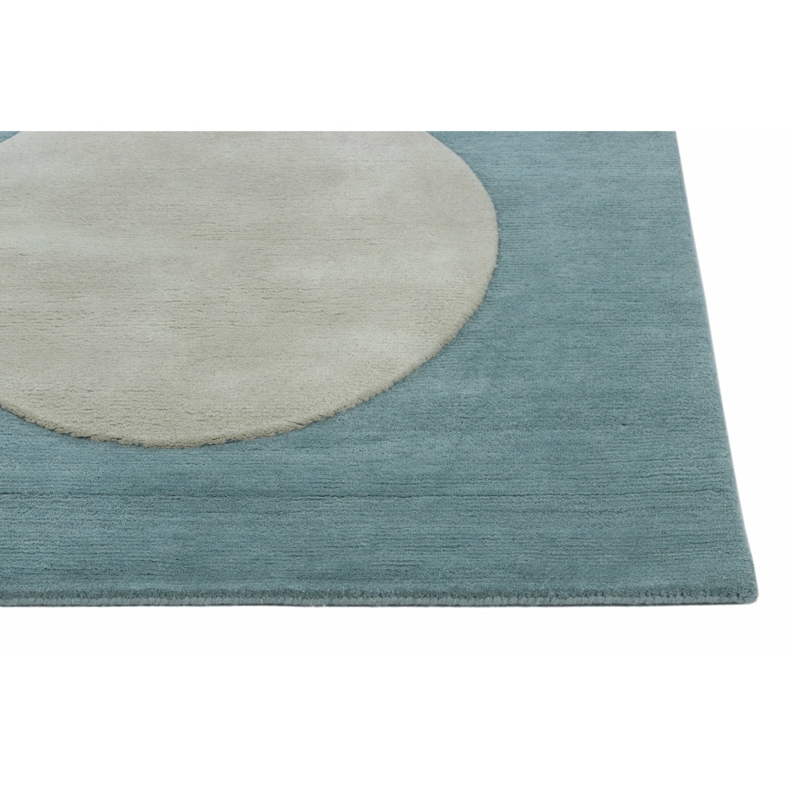 Nassau Tibetan Handknotted Teal handknotted tibetan 60 knot Organic Weave Shop 