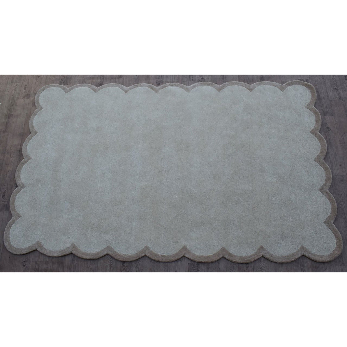 Sculpted Border Cotton Handknotted - More Colors Available handknotted tibetan 60 knot Organic Weave Shop 