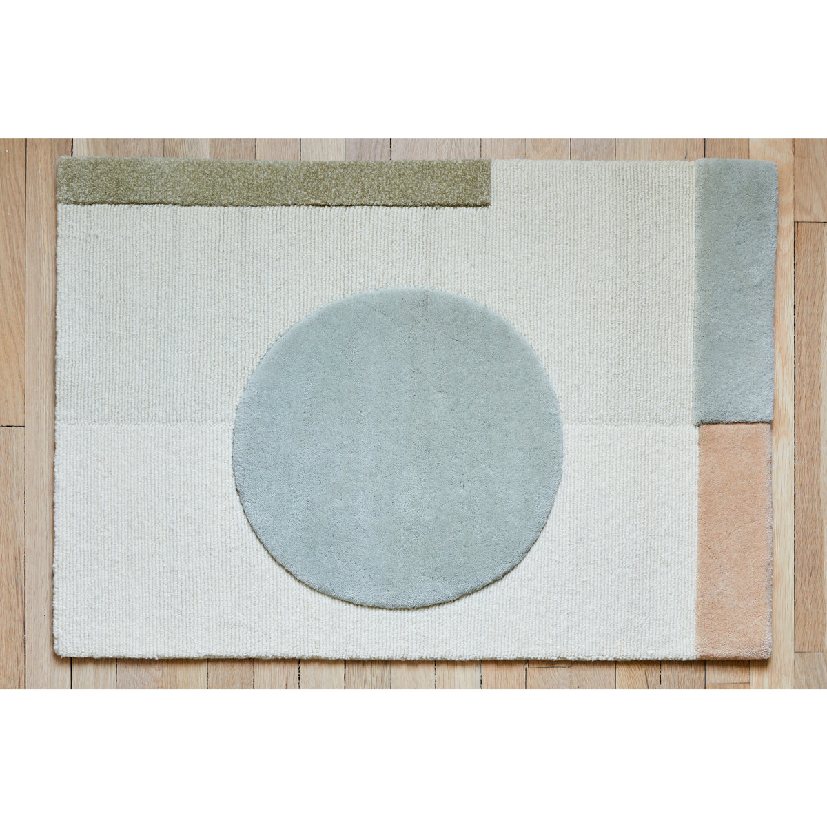 Nassau Tibetan Handknotted Pink handknotted tibetan 60 knot Organic Weave Shop 