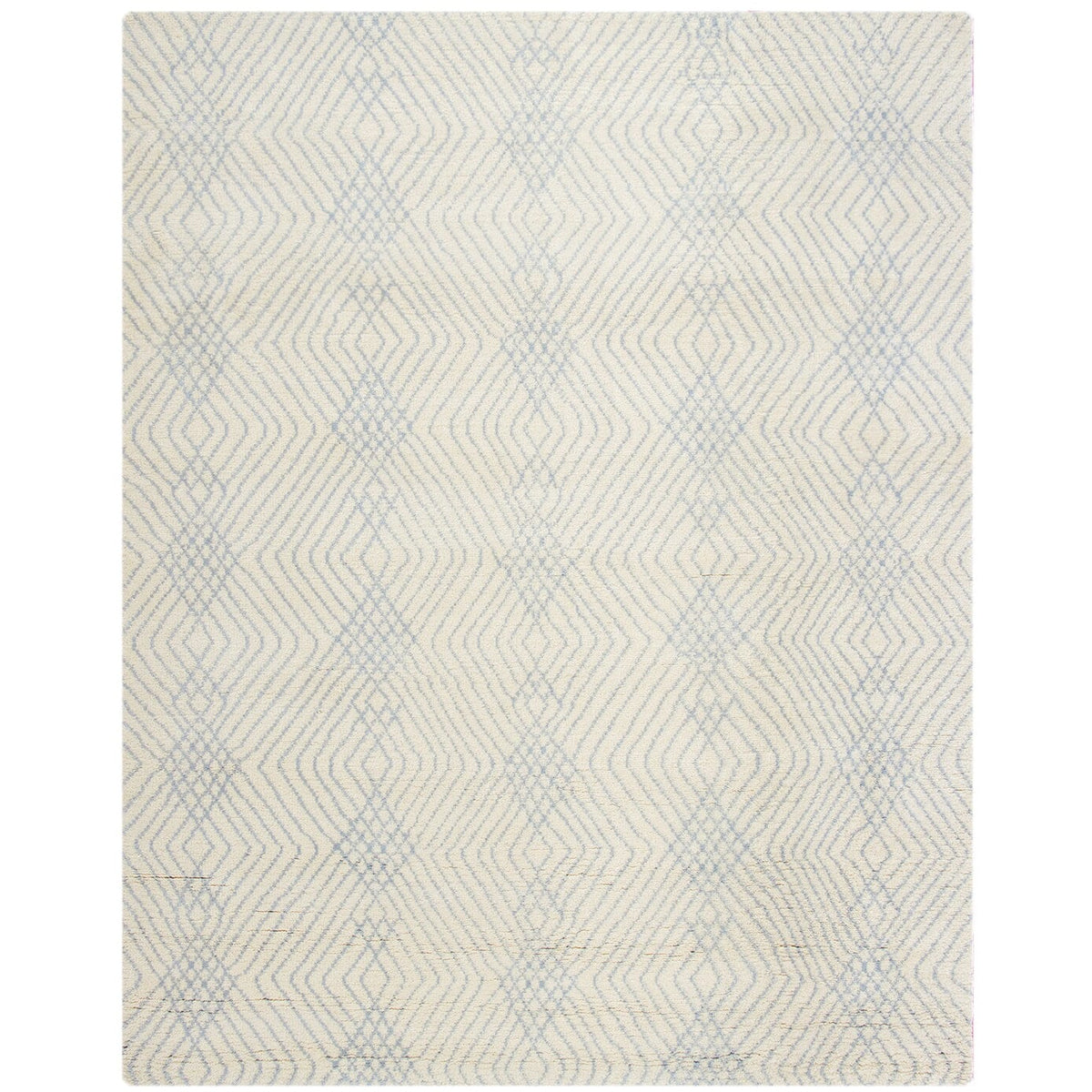 Pavillion Blue Handknotted handknotted tibetan 60 knot Organic Weave Shop 