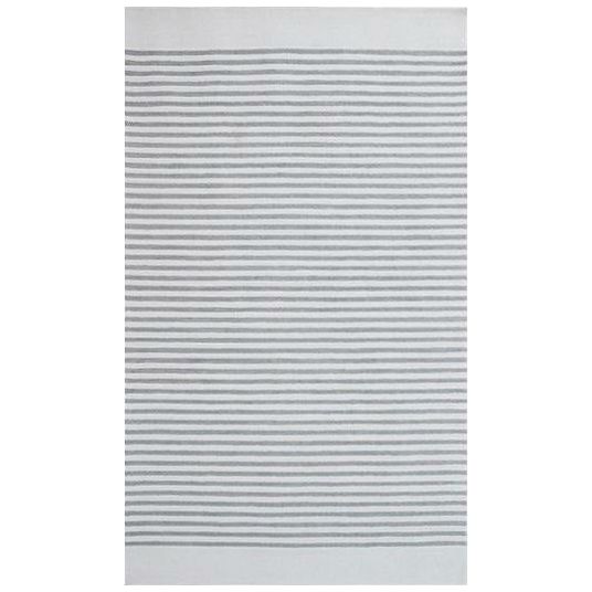 Sailor Stripe Grey/Taupe children's Organic Weave Shop 