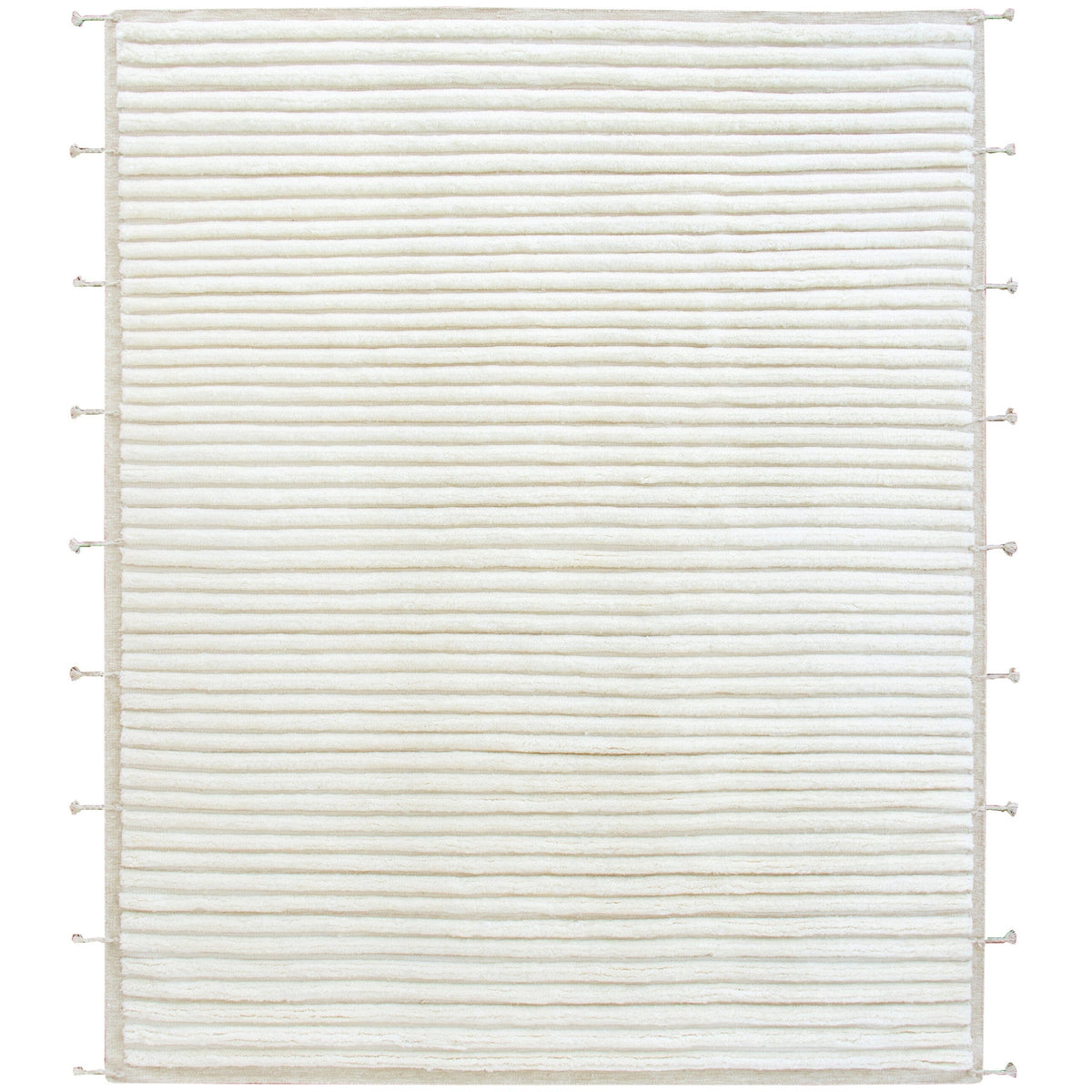 Taylor Wool Handknotted with Shag Pile - More Colors Available handknotted tibetan 60 knot Organic Weave Shop 