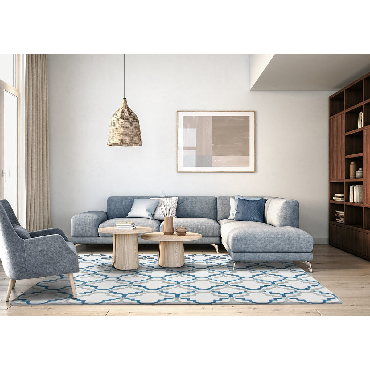 Ticket to Paradise Cotton handtufted cotton Organic Weave Shop 